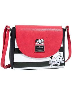 Disney 101 Dalmatians Striped Faux Leather Crossbody Bag