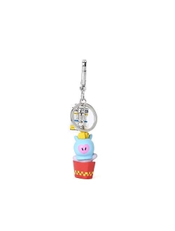 Bite Series Character Cute Mini Figure Keychain Key Ring Bag Charm with Clip