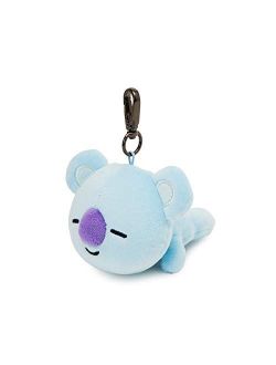 Lying Character Soft Plush Stuffed Animal Keychain Key Ring Bag Charm