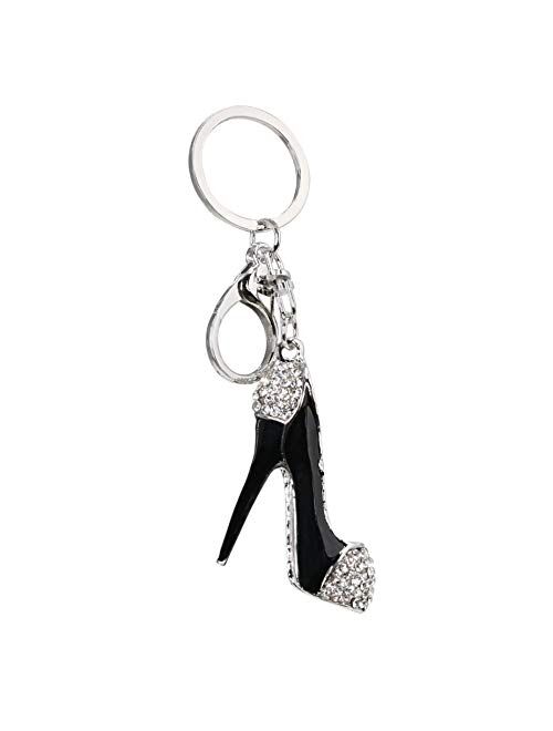 VXAR Fashion and Charming Keychain Women Bag Decoration Car Key Ring