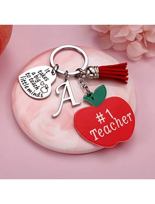 Teacher Gifts for Women, Teacher Keychain Thank You Gifts for Women