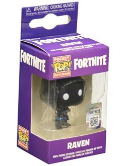 Pop! Keychain: Fortnite - Raven Toy, Multicolor, One-Size