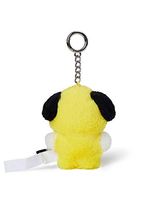 BT21 Baby Series Character Soft Plush Stuffed Animal Keychain Key Ring Bag Charm, 4 Inch