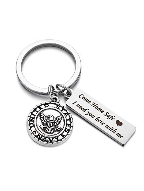 Drive Safe Charms Keychain Come Home Safe I Need You Here With Me Dad Husband Boyfriend Gift