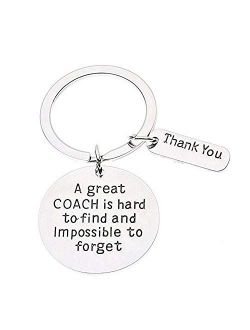Infinity Collection Coach Keychain, Coach Gifts, Great Coach is Hard to Find Coach Keychain