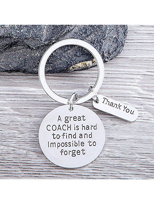 Infinity Collection Coach Keychain, Coach Gifts, Great Coach is Hard to Find Coach Keychain