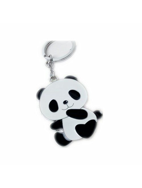 Letshopping Panda Hometown Cute Panda Keychain
