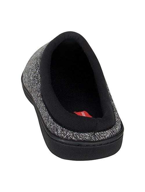 Hanes Men's Memory Foam Indoor Outdoor Clog Slipper Shoe with Fresh IQ
