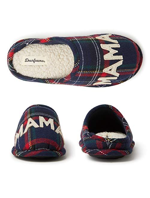 Dearfoams Women's Mama Bear Slipper