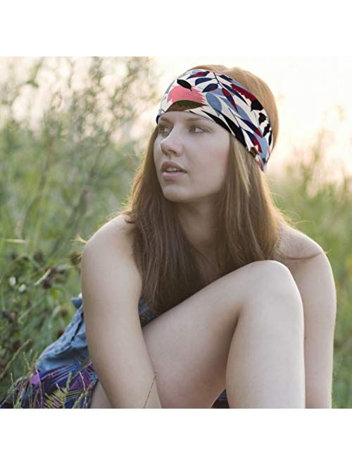 DRESHOW 8 Pack Women's Headbands Headwraps Hair Bands Bows Hair Accessories