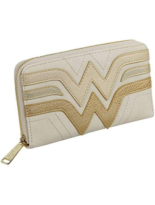 Loungefly x Wonder Woman Gold Logo Small Wallet