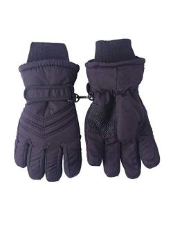 Kid's Boy Girl Fleece Winter Gloves Mittens Non Slip Riding Driving Hiking Ski Sports