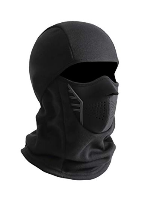 IRELIA Winter Windproof Fleece Ski Mask Balaclava Headwear Motorcycle Thermal Face Mask Bandanas