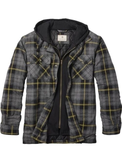 Men's Maplewood Hooded Shirt Jacket Coat