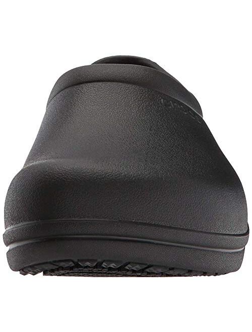 Crocs Unisex-Adult On The Clock Clog | Slip Resistant Work Shoes Medical Professional