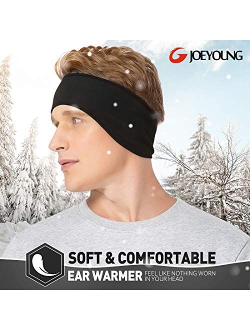 Fleece Ear Warmers Muff Winter Headband for Men Women Running Yoga Skiing Riding