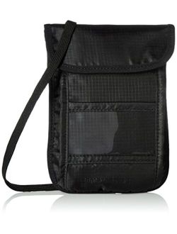Amazon Basics RFID Travel Neck Passport Holder Wallet