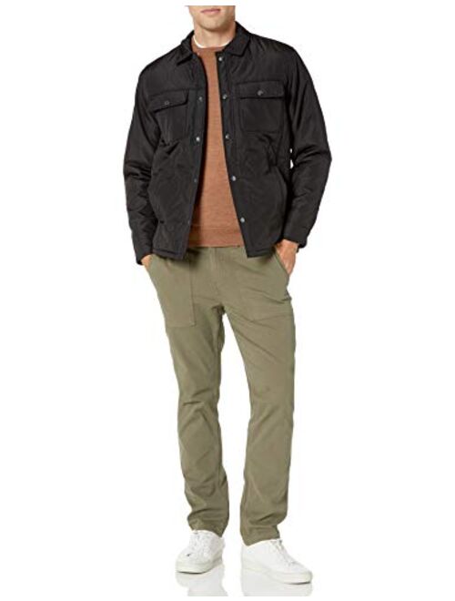 Amazon Essentials Men's Quilted Shirt Jacket