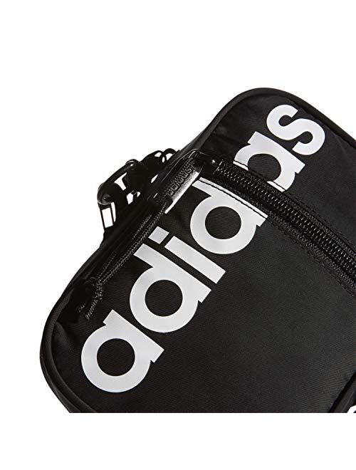 adidas Core Festival Crossbody Bag, Black/White