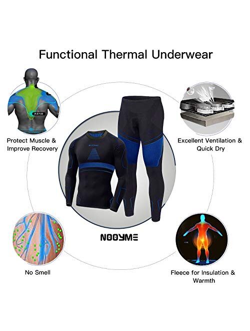 Thermal Underwear for Men Long Johns for Men, Base Layer Men for Cold Weather
