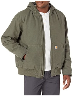 Men's Loose Fit Washed Duck Insulated Active Jacket J130