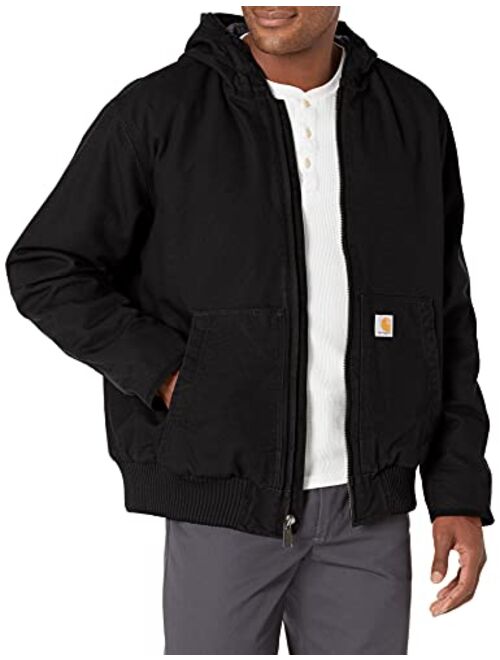 Carhartt Men's Loose Fit Washed Duck Insulated Active Jacket J130