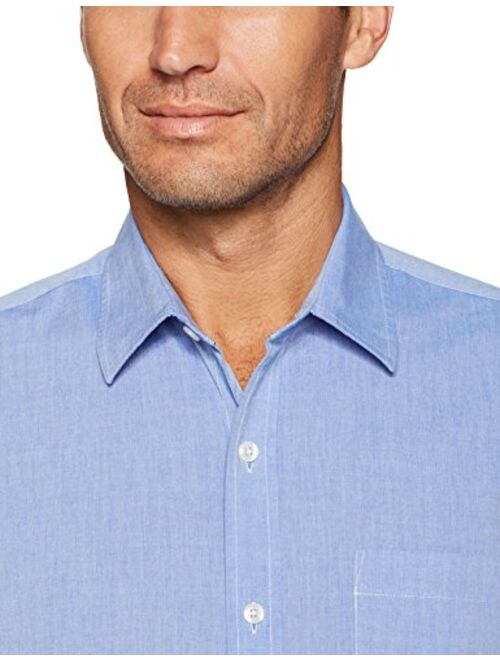 Amazon Essentials Men's Long-Sleeve Regular-fit Cotton Casual Poplin Shirt