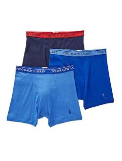 Men's Classic Fit w/Wicking 3-Pack Boxer Briefs