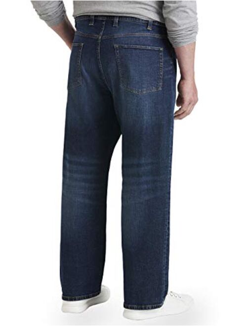 Amazon Essentials Men's Standard Big and Tall Relaxed Stretch Jean fit by DXL