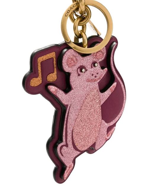 Coach Musical Mouse Keychain