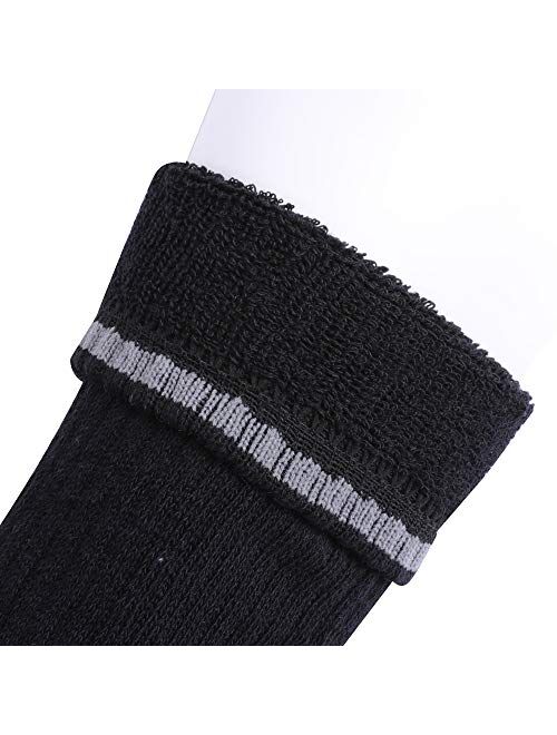Enerwear 10P Pack Men's Cotton Moisture Wicking Extra Heavy Cushion Low Cut Socks