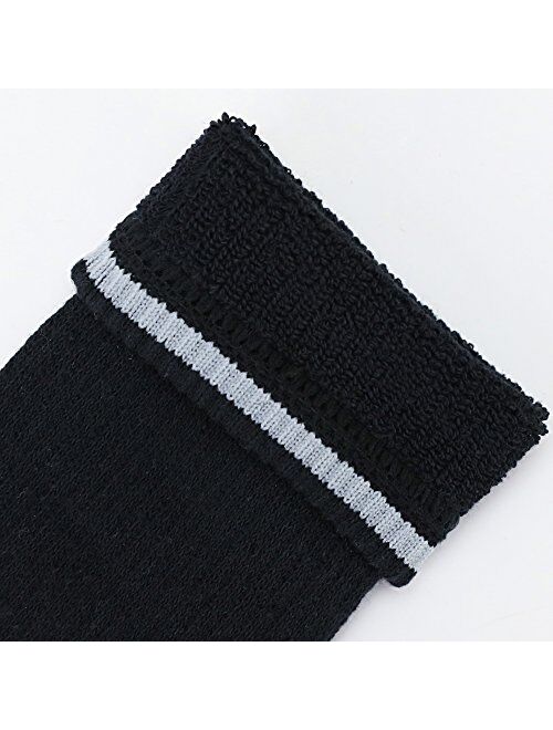 Enerwear 10P Pack Men's Cotton Moisture Wicking Extra Heavy Cushion Low Cut Socks