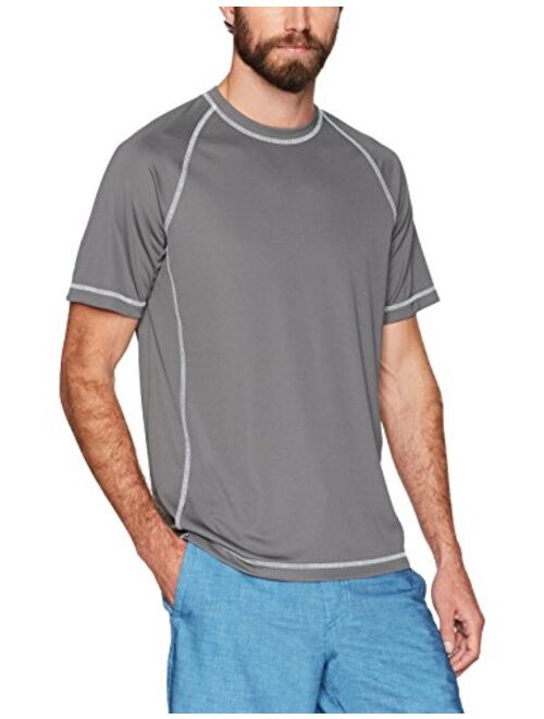 Amazon Essentials Men's Short-Sleeve Quick-Dry UPF 50 Swim Tee