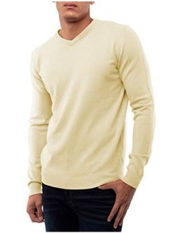 XRAY V-Neck Sweater for Men Soft Slim Fit Middleweight Pullover