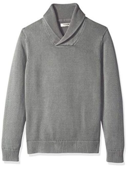 Amazon Brand - Goodthreads Men's Soft Cotton Shawl Sweater
