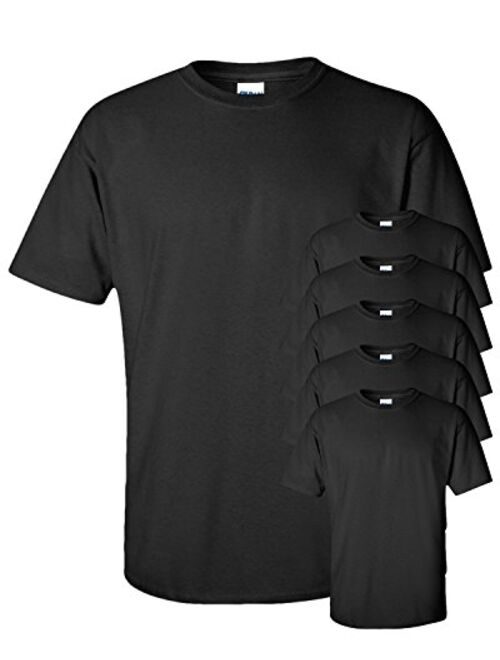 Gildan Mens Ultra Cotton 6 oz. T-Shirt(G200) Pack of 6
