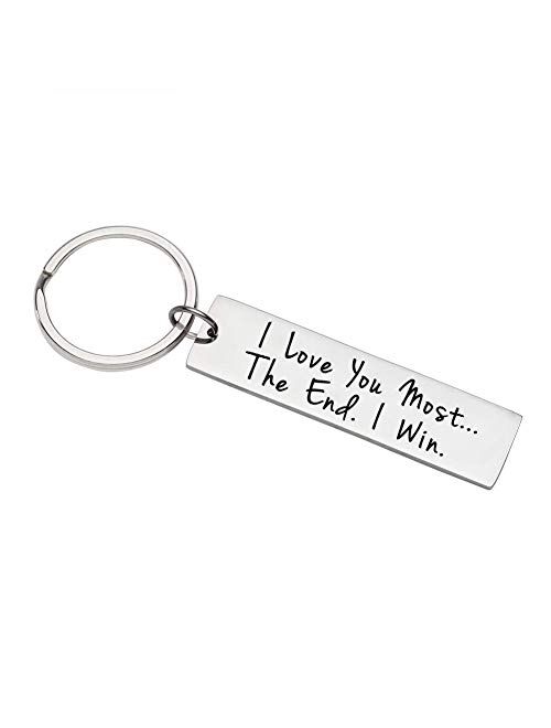 Husband Wife Keychain Gifts For Anniversary Birthday Wedding Gifts From Wifey Hubby Valentine Day Gifts For Girlfriend Boyfriend Couple Key Chain Gifts for Him Her