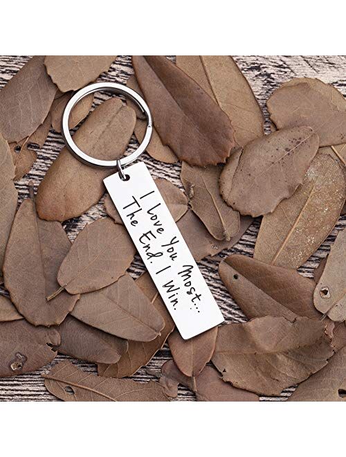 Husband Wife Keychain Gifts For Anniversary Birthday Wedding Gifts From Wifey Hubby Valentine Day Gifts For Girlfriend Boyfriend Couple Key Chain Gifts for Him Her