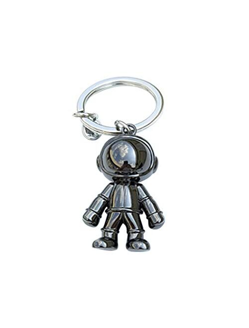 Vosarea Astronaut Keychain Pendant Creative Space Robot Key Chain Keyring Alloy Astronaut Car Key Holder Gifts