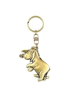Eeyore Brass Key Ring