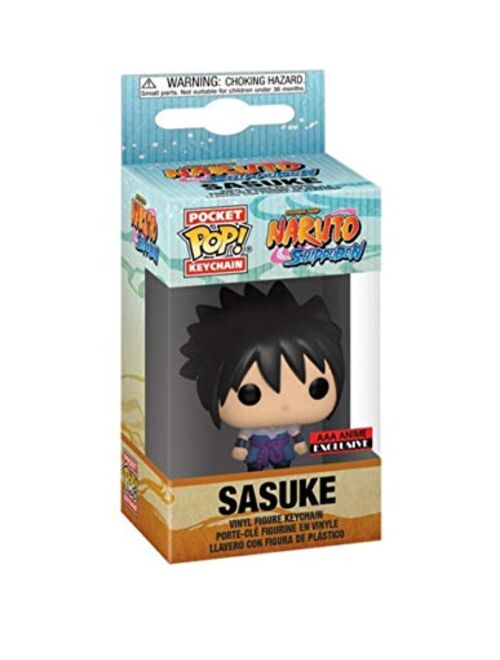 Funko Naruto Shippuden Sasuke Uchiha Pocket Pop Keychain (AAA Anime Exclusive)