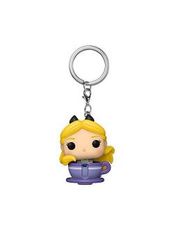 Pop! Keychain: Disney 65th - Alice in Teacup, 3.75 inches
