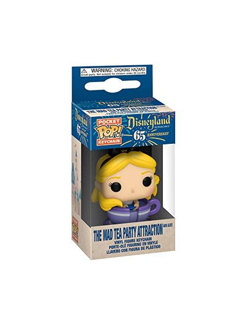 Funko Pop! Keychain: Disney 65th - Alice in Teacup, 3.75 inches