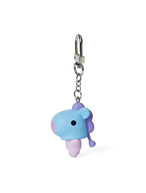 BT21 Baby Series Character Cute Mini Figure Keychain Key Ring Bag Charm with Clip
