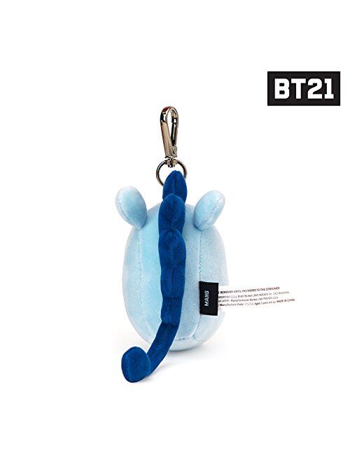 BT21 Character Soft Plush Stuffed Animal Keychain Key Ring Bag Charm, 10 cm