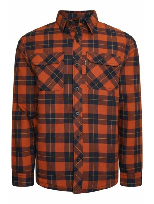 New Cotton Long Sleeve Plaid Flannel Lumberjack Jacket Shirt