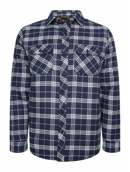 New Cotton Long Sleeve Plaid Flannel Lumberjack Jacket Shirt