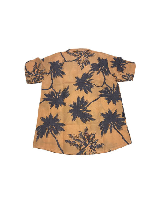 NEW Mens XL Tailor Pal Love Aloha Hawaiian Shirt Short Sleeve Palm Leaf Trees