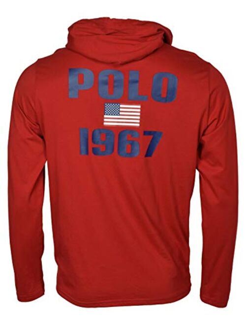 Polo Ralph Lauren Men's Long Sleeve Graphic Jersey Hoodie