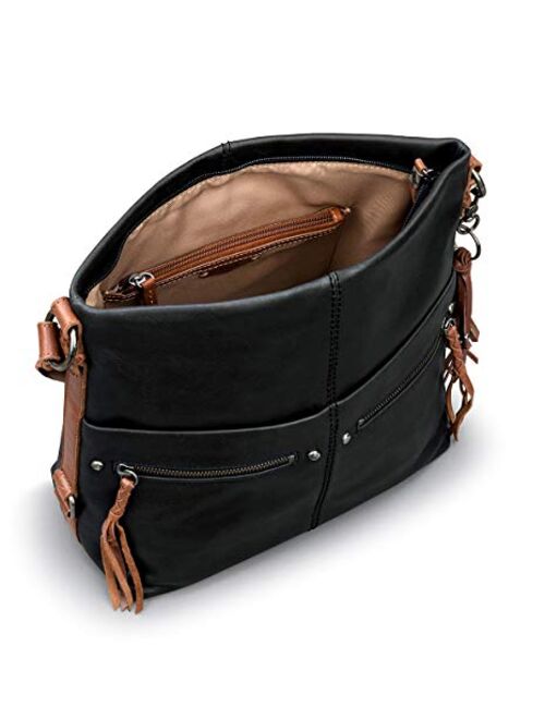 The Sak Ashland Leather Bucket Hobo Bag